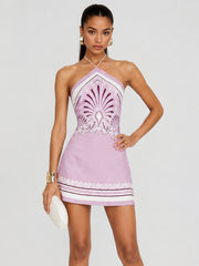 Oliver Linen Mini Dress