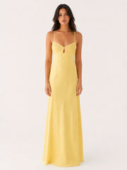 Joanie Maxi Dress - Yellow