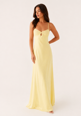 Joanie Maxi Dress - Yellow