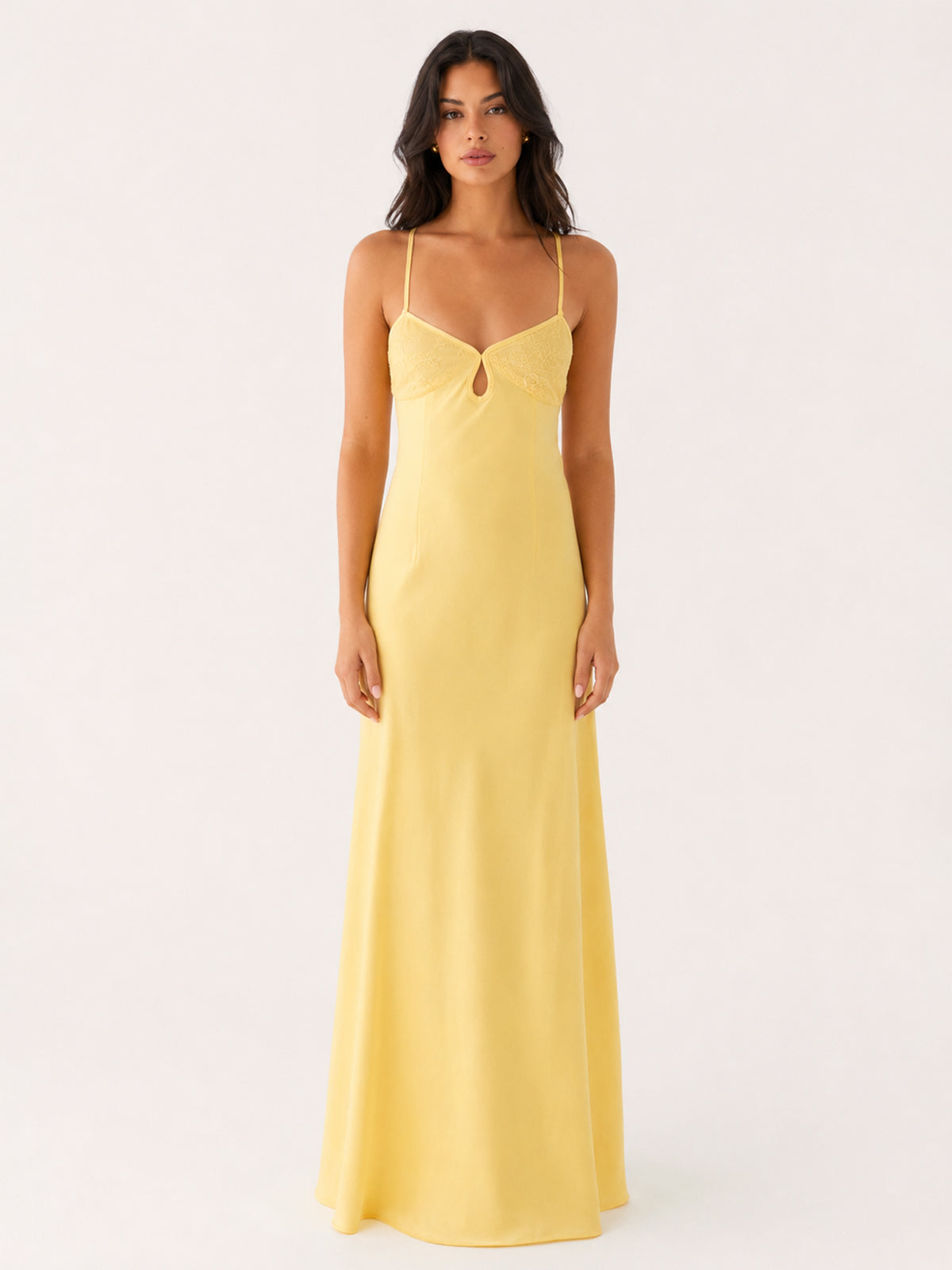 Joanie Maxi Dress - Yellow