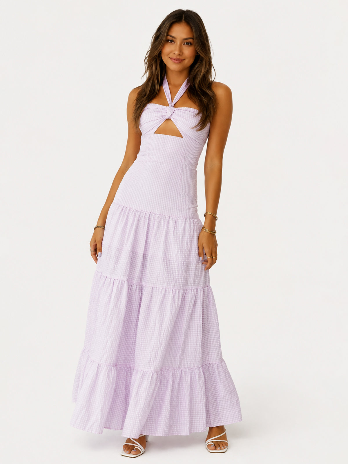 Sexy Maiden Maxi Dress Pink