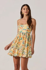 Floral Slip Mini Dress