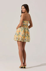 Floral Slip Mini Dress